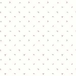 Kitchen Recipes G12280 Papel  de parede fundo branco mini folhas bege 