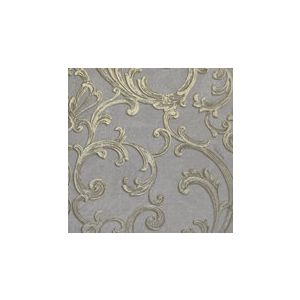 Roberto Cavalli 3 14052 Papel de parede fundo cinza  arabescos dourados 