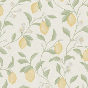 Goya  3854-1 Papel de parede jardim de limões verde