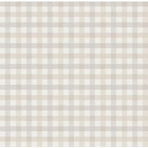 Goya  3856-2 Papel de parede xadrez bege e cinza