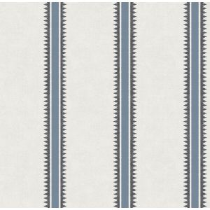 Goya  3857-3 Papel de parede riscas étnicas azul e preto