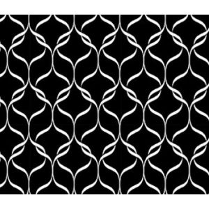 Star 752406 Papel de  parede geometrico preto e branco 