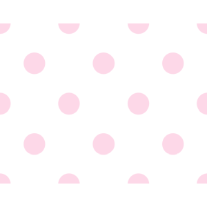Treboli  585-2 Papel de parede  fundo branco bolas rosa 