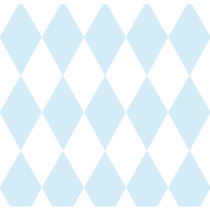 Treboli  586-1 Papel de parede  losangos azul e branco