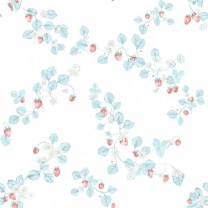 Era uma vez 60007 papel de parede-moranguinhos-azul