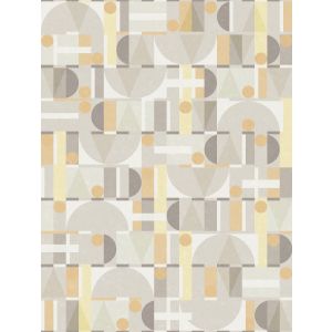 Leyla 81646 Papel de parede geométrico colorido