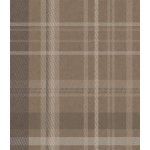 Tartan 88641 Papel de parede  marrom terroso