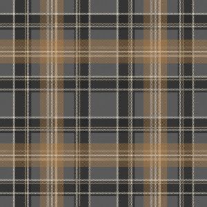 Tartan 88863 Papel de parede  xadrez branco com cinza e gelo