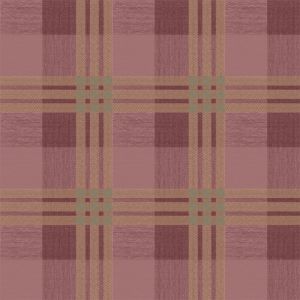 Tartan 88931 Papel de parede  xadrez rosa e bege
