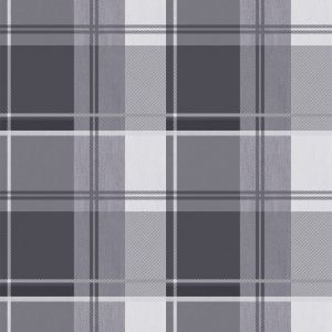 Tartan 88993 Papel de parede  xadrez roxo escuro e branco
