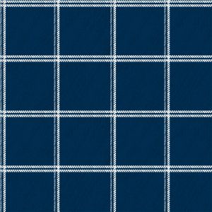 Tartan 89068 Papel de parede  xadrez azul marinho com branco