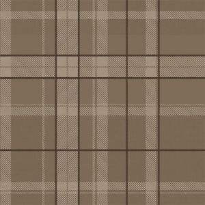 Tartan 89242 Papel de parede  xadrez com tons de marrom 