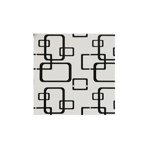 Infinity   B1150505 Papel de  Parede  fundo branco quadrados pretos