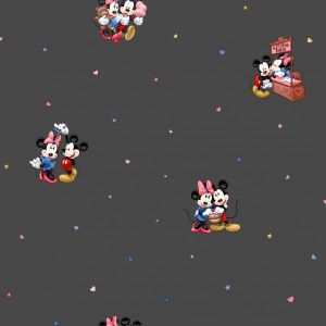 Minie e Mickey cinza 