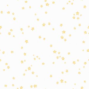 Bambini BA0014  Papel de parede estrelinhas douradas