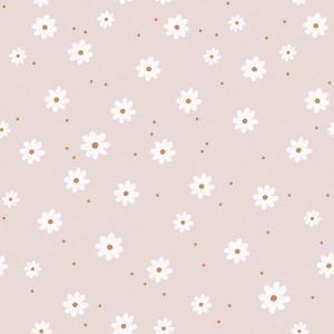 Bambini BA0034 Papel de parede  mini margaridas rosê