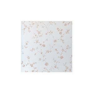 English Florals  G67314  Papel de  Parede  fundo branco com mini flores rosa