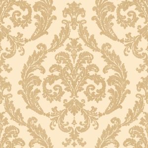 Palazzo G67608 papel de  parede medalhão bege escuro fundo bege claro