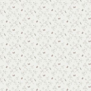 Miniatures 3  G67853 Papel de parede  mini flores e borboletas bege