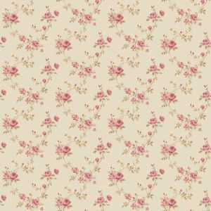 Miniatures 3  G67893 Papel de parede  mini rosas cor rosê