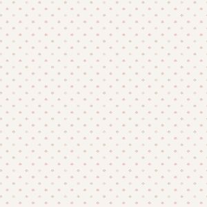 Miniatures 3  G67900 Papel de parede flor miúda cor rosê e bege - fundo bege