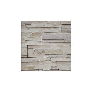 vPapel de parede - Modern Rustic - Pedra canjica cor marrom e nances bege claro,cód :  121502