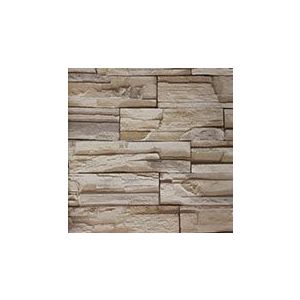 Papel de parede - Modern Rustic - Pedra canjica marom e bege em nuances cód :  121503