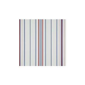 Papel de parede - Ashford Stripes - Fundo branco com listrs azul e vermelho, cód :  SA9112
