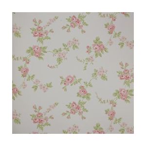 Papel de parede -Fragrant Roses-Fundo Branco -flores rosas , cód : FA811001