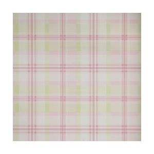 Papel de parede -Fragrant Roses - Xadrez -rosa-verde-branco, cód : FA811006