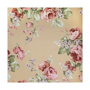 Papel de parede -Fragrant Roses-fundo bege -flores-grandes-vermellhas , cód : FA811014