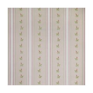 Papel de parede -Fragrant Roses - Listras-bege-rosa-branca-flores , cód : FA811022
