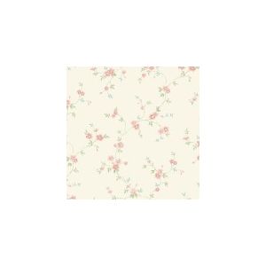 Papel de parede  -Floral Prints 2 -Fundo -bege-flores-vermelhas  , cód : PR33835