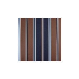 papel de parede -Classic Stripes - Listras em marrom , azul escuro e branco  , cód :CT889036