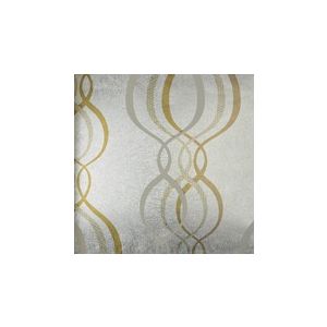 papel de parede  - Brigth wall- Fundo prata com curvas modernas cinza e dourado cód : 980601