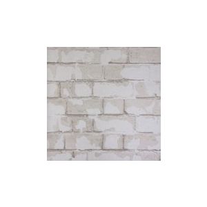 Papel de parede - Stemapunk- Tijolo de demolição bege  , cód : G56211