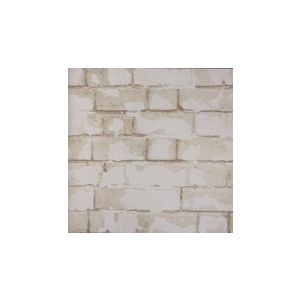 Papel de parede - Stemapunk-tijolo de demolição cor natural  , cód : G56213