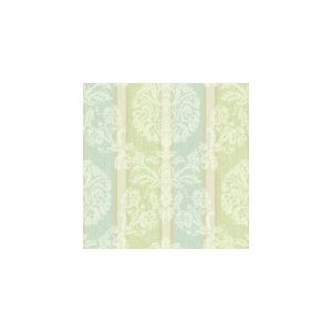 Papel de parede - Vibe - Medalhões branco com listras azul e verde , cód  : EB2093