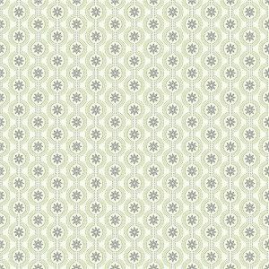 Papel de parede - Waverly Small Prints- Bolinhas com árvoeres dentro , cód :ER81252