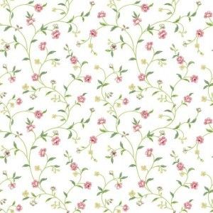 Papel de parede -WaverlySmall Prints - Pequenas flores rosas , cód : ER81883