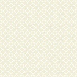 Papel de parede -WaverlySmall Prints - Fundo bege com formas em branco , cód : WA78253