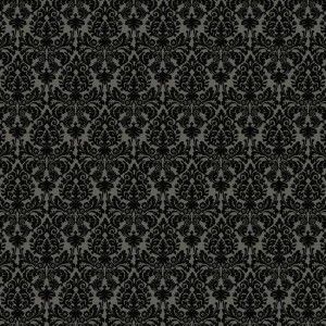Papel de parede -WaverlySmall Prints - Formas geométricas em preto , cód : WP24482