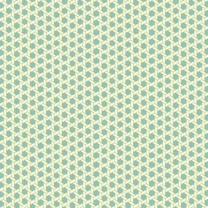 Papel de parede - Waverly Small Prints- Formas geométricas azul e branco   , cód : WP24703