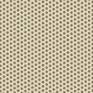 Papel de parede - Waverly Small Prints- Formas geométricas marrom e branco    , cód : WP24723