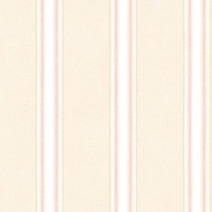 Papel de parede - Abby Rose 3 - Listras rosa e branco   , cód :  AB27638