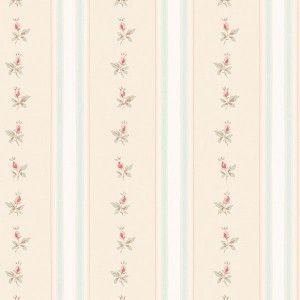 Papel de parede - Abby Rose 3 - Listras com flores   , cód :  AB27642