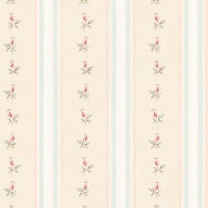 Papel de parede - Abby Rose 3 - Listras com flores   , cód :  AB27642