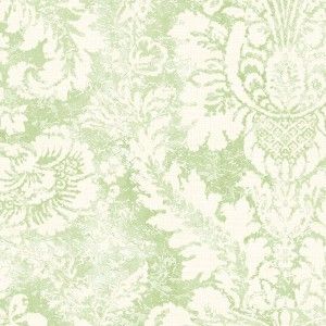 Papel de parede - Abby Rose 3 -Medalhão verde  , cód : AB42428