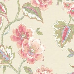 Papel de parede - Abby Rose 3 - Fundo bege com flores diversas    , cód :  AB42437