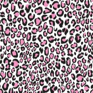 Papel de parede - Cool Kids -Imitação d eonça em rosa  , cód :KS2303